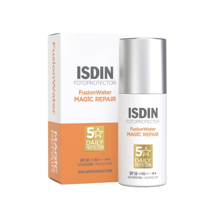 Protector Solar Fusion Water Magic Repair sin Color SPF50 50ml - Imagen 2 Protector Solar Fusion Water Magic Repair sin Color SPF50 50ml - Imagen 2