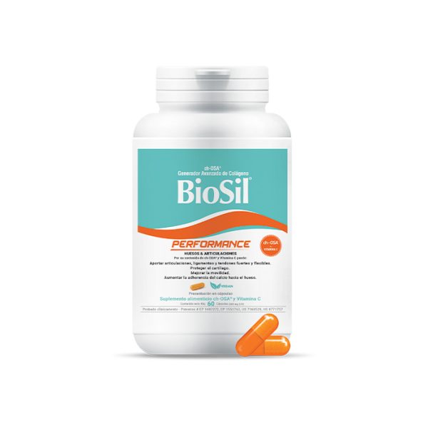 Biosil Performance 60 Cápsulas Generador Avanzado De Colágeno