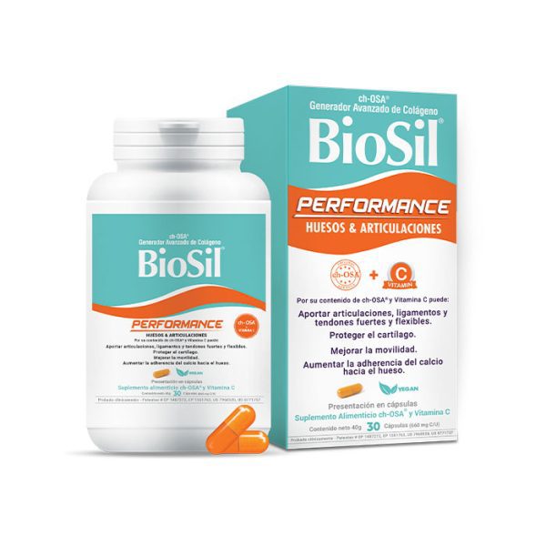 Biosil Performance 30 Cápsulas Generador De Colágeno