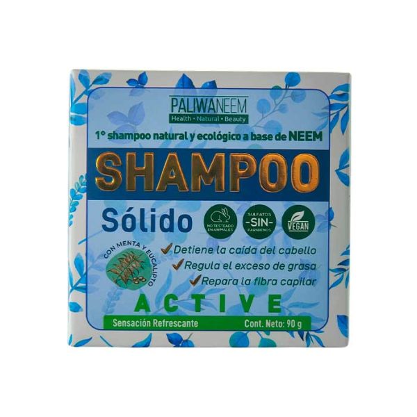 Paliwaneem Shampoo Solido Active 2