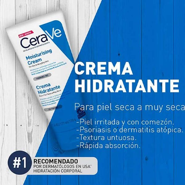 Cerave Crema hidratante 170gr 2