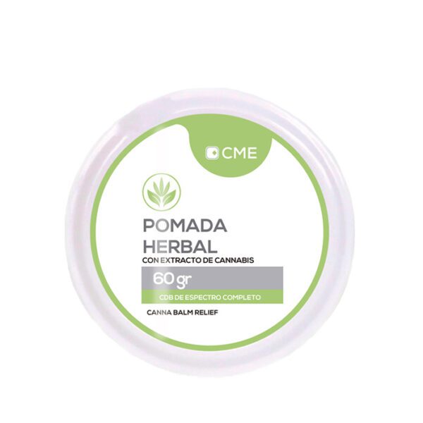 CME Pomada Herbal con Extracto de Cannabis 60 gr ARCAMIA Cannabis Medicinal Ecuador