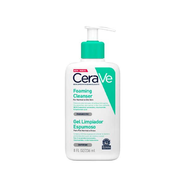 Cerave Gel limpiador espumoso 236ml 1