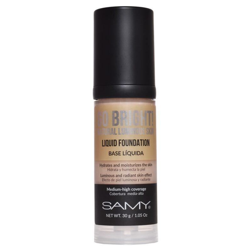 Base Líquida GO BRIGHT Tono # 4.0 MEDIUM TAN