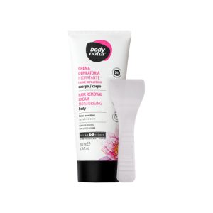 BODY NATUR-Crema depilatoria hidratante corporal pieles sensibles 200ml