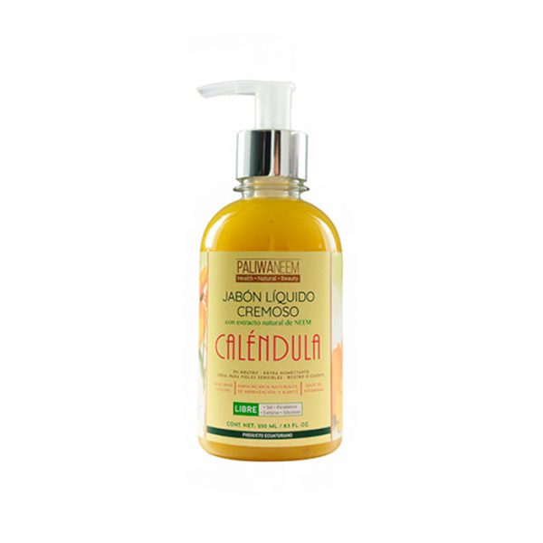 Paliwaneem jabon liquido cremoso calendula 1