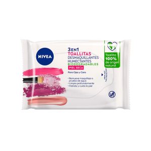 NIVEA - Toallitas Desmaquillantes Suaves X25