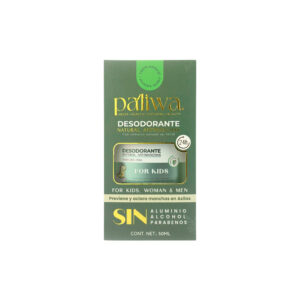 PALIWANEEM - Desodorante Natural de Neem Anti manchas Kids 50ml