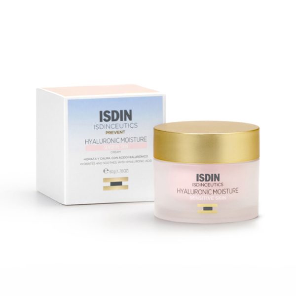 ISDIN web hyaluronic moisture sensitive Caja frasco