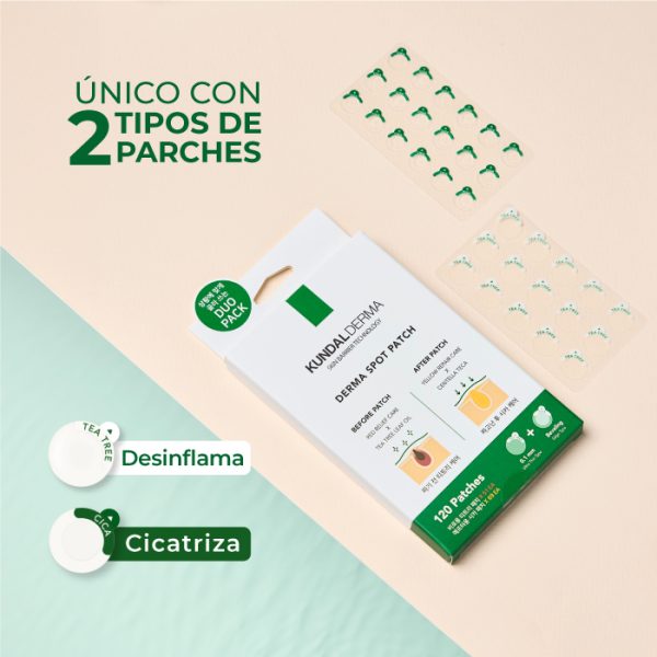 Kundal Derma-Parches Para Las Espinillas 120 Unidades