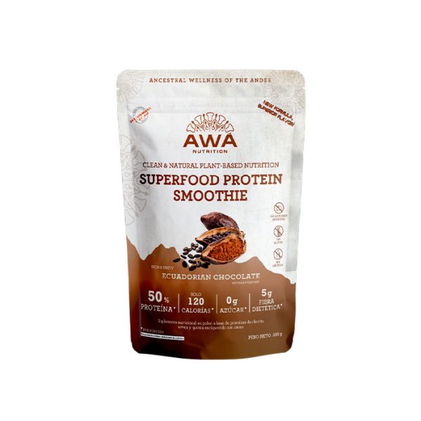 AWA Superfood protein smoothie chocolate