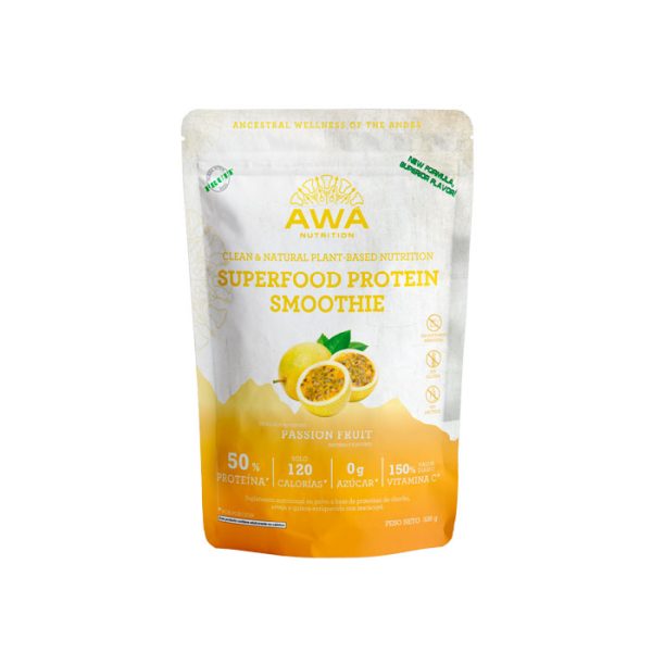 AWA Superfood protein smoothie maracuya