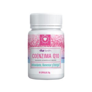 VITAHEALTH - Suplemento Coenzima Q10 x 60 cápsulas