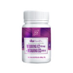 VITAHEALTH - Suplemento Vitamina D2 y K3 x 60 cápsulas