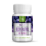 VITAHEALTH - Suplemento Resveratrol con Vitamina E x 60 cápsulas