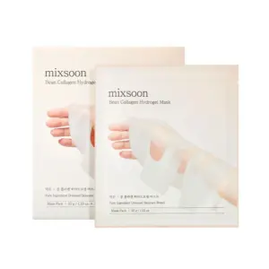 Mixsoon Bean Collagen Hydrogel Mask Mascarillas de Hidrogel con Colágeno x 5und