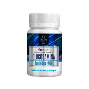 VITAHEALTH - Suplemento de Glucosamina, Coindritina y MSM x 60 cápsulas
