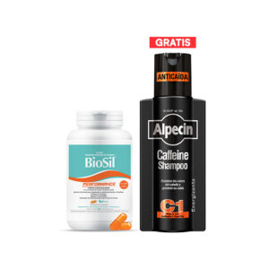 Pack BioSil Performance 60 cápsulas Generador Avanzado de Colágeno + Shampoo Alpecin 250ml GRATIS