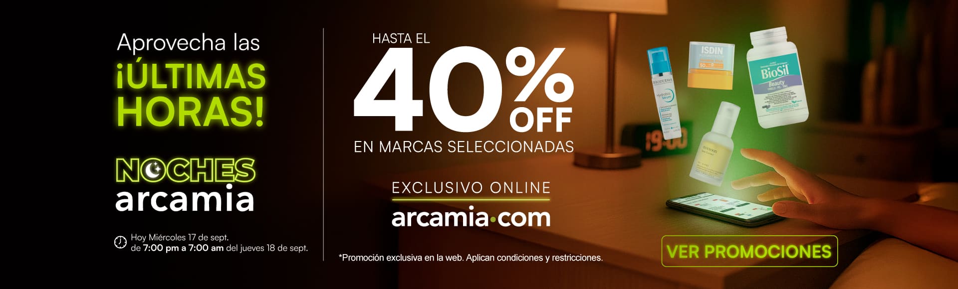 Noches de arcamia