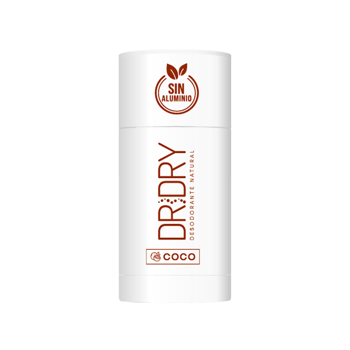 DR. DRY - Desodorante en Barra Natural con Aroma a Coco 55g DR. DRY - Desodorante en Barra Natural con Aroma a Coco 55g