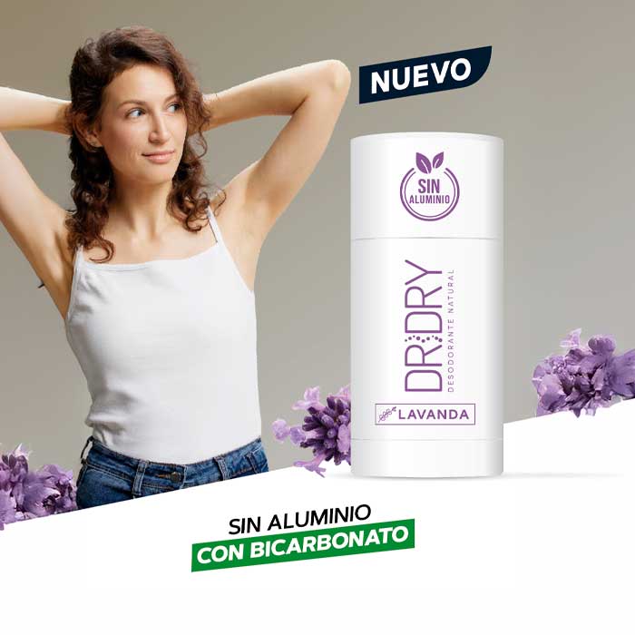 DR. DRY - Desodorante en Barra Natural con Aroma a Lavanda 55g - Imagen 2 DR. DRY - Desodorante en Barra Natural con Aroma a Lavanda 55g - Imagen 2