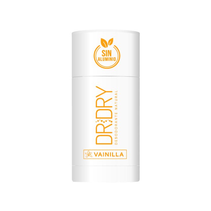 DR. DRY - Desodorante en Barra Natural con Aroma a Vainilla 55g DR. DRY - Desodorante en Barra Natural con Aroma a Vainilla 55g