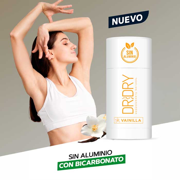 DR. DRY - Desodorante en Barra Natural con Aroma a Vainilla 55g - Imagen 2 DR. DRY - Desodorante en Barra Natural con Aroma a Vainilla 55g - Imagen 2