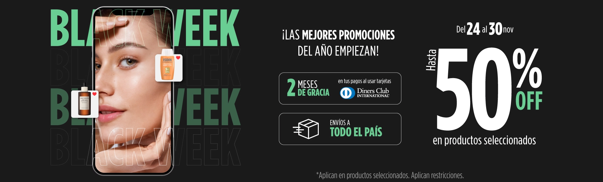 50% descuento black week arcamia biosil sottile vitahealth sakai suplementos colageno adelgazante cremas