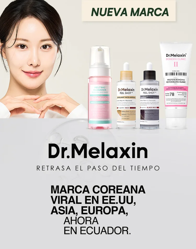 Banner promocional de Dr.Melaxin 25% de descuento en toda la marca