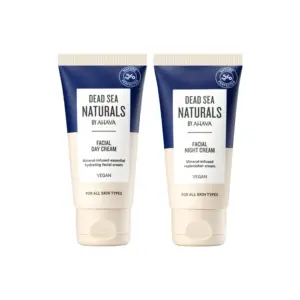 Pack DEAD SEA NATURALS Facial Day Cream 50ml + Facial Night Cream 50ml