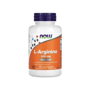 NOW L Arginina 500mg x 100 Cápsulas