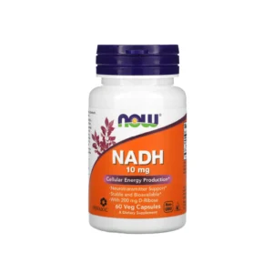 NOW NADH con Ribosa x 60 Cápsulas