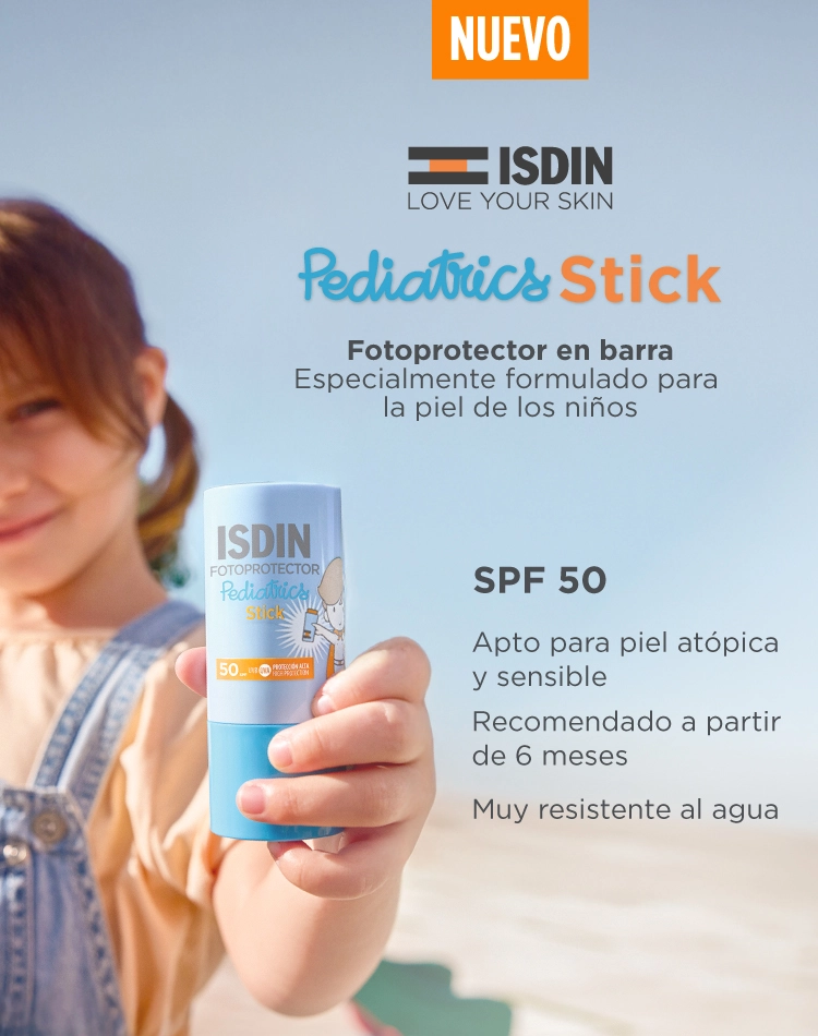 Banner lanzamiento ISDIN Pediatrics Stick SPF50