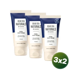 PACK 3X2 DEAD SEA NATURALS Facial Night cream 50ml