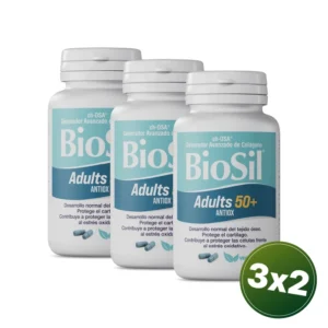PACK 3X2 BIOSIL ADULTS 50+ANTIOX X  60 CAP