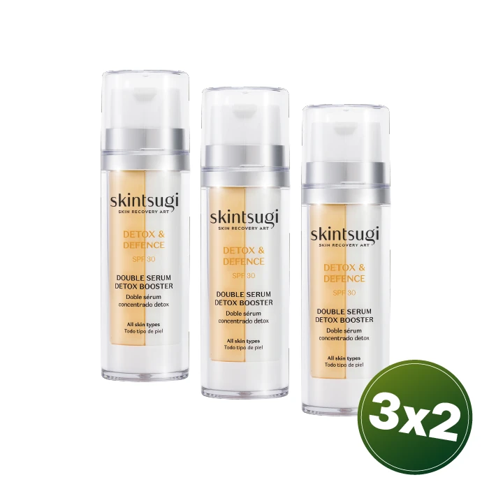 PACK 3X2 SKINTSUGI DETOX DEFENCE - DOBLE SERUM DETOX PACK 3X2 SKINTSUGI DETOX DEFENCE - DOBLE SERUM DETOX