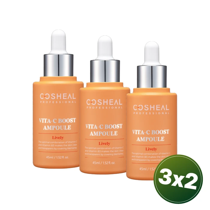 PACK 3X2 COSHEAL VITA C BOOST AMPOULE 45ml PACK 3X2 COSHEAL VITA C BOOST AMPOULE 45ml