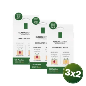 PACK 3X2 KUNDAL DERMA SPOT PATCH 120 U