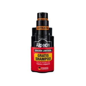 PACK ANTICAÍDA EDICIÓN LIMITADA ALPECIN CAFFEINE TÓNICO CAPILAR 200ML + GRATIS ALPECIN CAFFEINE SHAMPOO 250ML