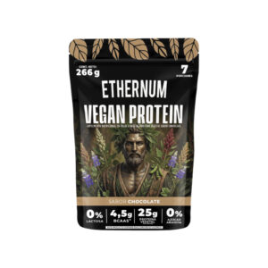 ETHERNUM SUPLEMENTO NUTRICIONAL EN POLVO A BASE DE PROTEINA VEGETAL SABOR CHOCOLATE 266 g