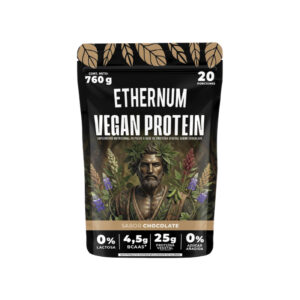 ETHERNUM SUPLEMENTO NUTRICIONAL EN POLVO A BASE DE PROTEINA VEGETAL SABOR CHOCOLATE 760g