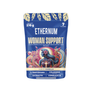 Ethernum Suplemento Nutricional En Polvo A Base De Colageno Hidrolizado Con Quinua Y Chocho Sabor Vainilla Womans Beauty 210 g