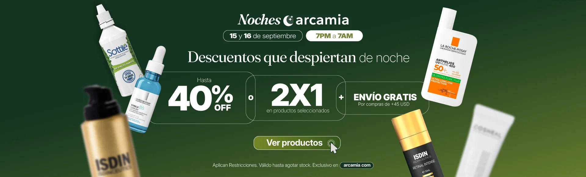 Noches-Arcamia-Septiembre​