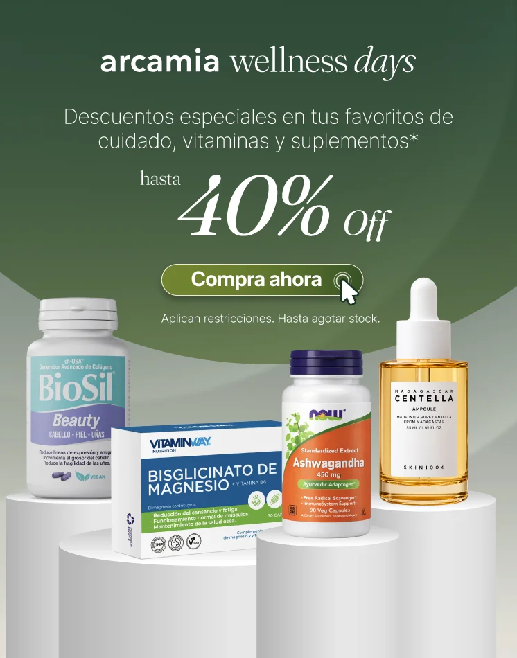 Arcamia-Suplementos-35%-OFF-Promo-Descuentos-BIOSIL-NOW-FOODS- VITAMIN-WAY-Vitaminas​