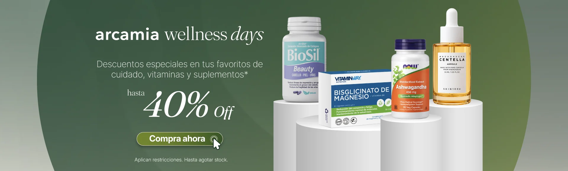 Arcamia-Suplementos-35%-OFF-Promo-Descuentos-BIOSIL-NOW-FOODS- VITAMIN-WAY-Vitaminas​